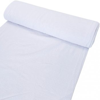 Hópehely voile, fehér, 280 cm