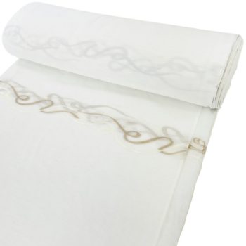 Amelia, krém alapon krém és mogyoró, 280 cm